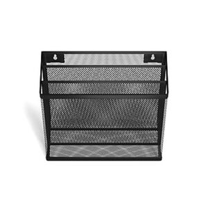 3 Compartment Wire Mesh Wall File Organizer